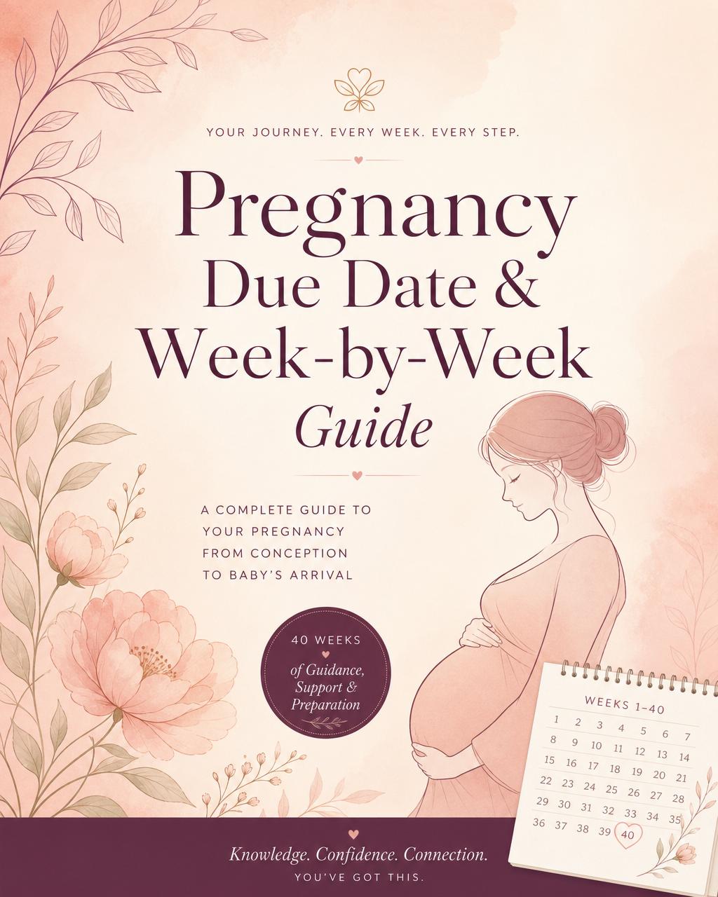 Pregnancy Due Date & Week-by-Week Guide cover